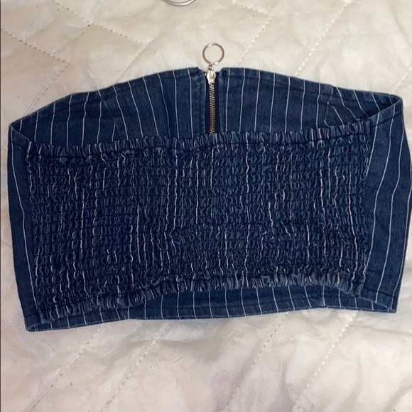 Crop top strapless - Picture 2 of 2